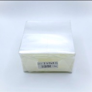 ซองใส 2.5x5นิ้ว  ซองใส่หวย ซองพลาสติกใส่ล๊อตเตอร์รี่ ซองหนา 50ไมครอน ใส่ง่าย เหลือปลายให้แม๊กติด จำน