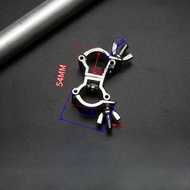 อลูมิเนียมอัลลอยด์ Universal Cross Connector สําหรับท่อนั่งร้านเหล็ก Rotatable FIXED CLAMP Jieyang C