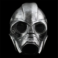 หน้ากากอันตรายทางชีวภาพ Carnival Ghost หน้ากากเรซิ่นตาข่ายกลางแจ้งยุทธวิธีป้องกัน Face Cover สําหรับ