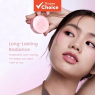 INTO YOU Air Cushion Blush Hydrating Dewy Finish Cream Long Lasting High Pigment Cheek Makeup Lightw