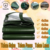 【COD】Sun Shade Tarpaulin 160g/m2 2X4M 3X4M 4X5M 4X6M 4X8M Tarpaulin waterproof kanvas khemah canvas 