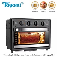 Toyomi 25L Airfryer and Oven with Rotisserie AFO 2525RC