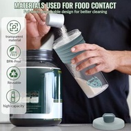 蛋白質搖搖杯 700 毫升連攪拌球便攜運動前乳清搖搖杯適用於健身房戶外活動  ybmckp Protein Shaker 700ml Bottle with Whisk Ball Mixer Port