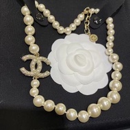 代購 國際精品CHANEL 香奈兒100週年紀念款珍珠項鍊