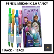 (1 PACK = 12 PCS) Mechanical Pencil 2.0 Fancy Mechanic Pencil/ Fancy Mechanical Pencil/ 2.0 Mechanic