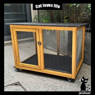 Outdoor chicken cage chicken house chicken coop rabbit cage rabbit nest rabbit house fence sangkar a