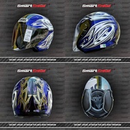 HELMET SHOEI JSTREAM POLARIS BIRU PREMIUM