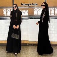 Penawaran Terbatas Abaya Hitam Turkey Gamis Maxi Dress Arab Saudi