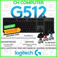 Logitech G512 Carbon LIGHTSYNC RGB Mechanical Gaming Keyboard