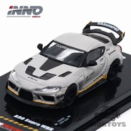 INNO 1:64 SUPRA A90 "DarwinPRO" Matt Grey Diecast Model Car