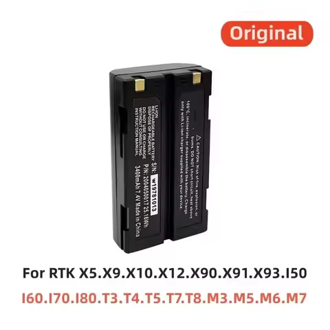 100%Original 3400mAh for CHCNAV RTK X5 X9 X10 X12 X90 X91 X93 T3 T4 T5 T7 T8 M3 M5 M6 M7 I50 I60 I70