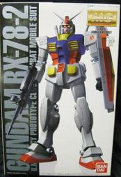 [bandai][111-8081版]1/100 MG RX-78-2 Gundam 20th 鍍紀念版 1995模具組