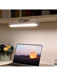 1入組LED櫥櫃照明壁燈掛磁吸式壁燈觸控調光可充電桌燈, 適用於櫥櫃廚房壁櫥床頭枱