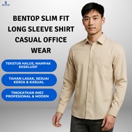 BENTOP Shirt Long Sleeve Slim Fit