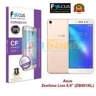 Focus Full Screen Curved Film Asus Zenfone Live 5.0" (ZB501KL) (Curve Fit TPU)