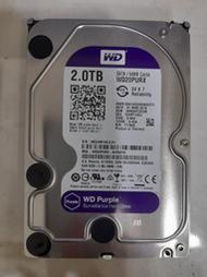 WD 紫標 2TB 桌上型 SATA3 硬碟 使用時數20000多小時