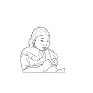 Harga Murah Art Illustration High Quality Diy Art Hadiah Bagi Kawan Art Illustration Present for you