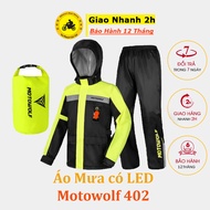 MTW MDL0402B Premium Raincoat Set (with led)