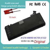 10.95v 63 Original A1322 Laptop Battery for APPLE Macbook Pro 13 " A1278 Mid 2009/2010/2011/2012 Wit