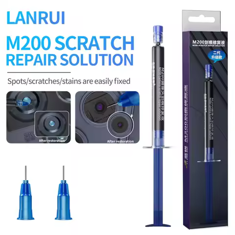 LANRUI M200 3ML Scratch Repair Liquid for Mobile Phone Repair Camera Spots Scratches Stains Corrupti