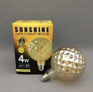 SUNSHINE 特別款 4W 暖白光 E27 LED燈泡