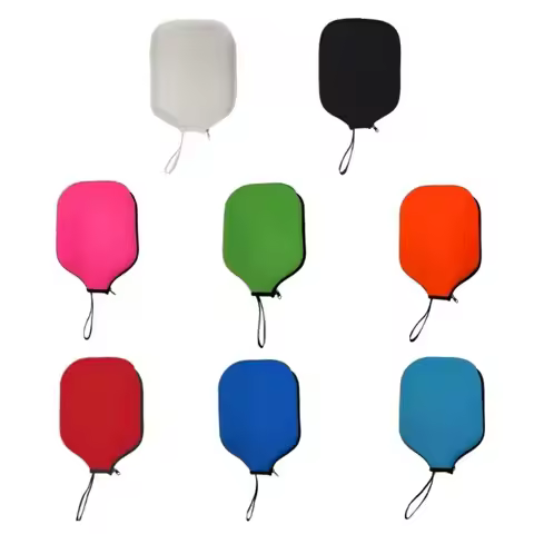 Durable Neoprene Pickleball Racket Sleeve Waterproof Lightweight Pickleball Paddle Cover Pickleball 