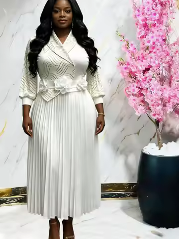 african dresses for woman wedding miyake pleated robe africaine dashiki evening dress nigerian tradi