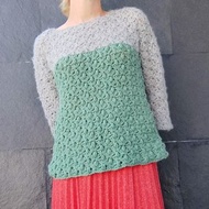 綠色毛衣女