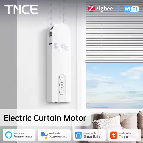 TNCE Tuya WIFI/ZigBee Smart DIY Motorized Roller Blinds/shutter Blinds Shades Drive Motor Alexa Goog