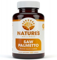 1000mg Saw Palmetto Prostate Supplement, Berry Power + Extract - Maximum Strength to Promote Prostat