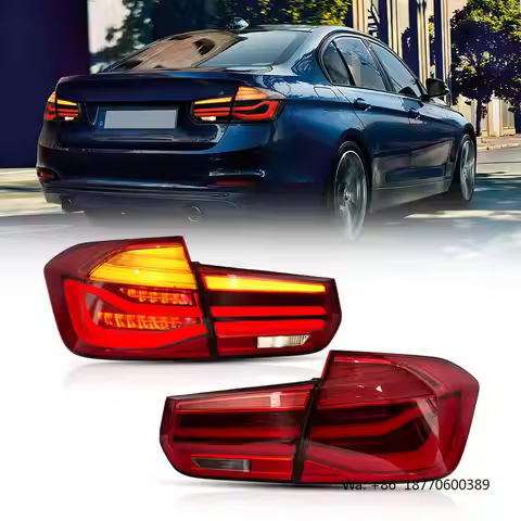 VLAND Full LED Taillights Assembly Rear Tail Lamp 2012-2015 Sequential Tail Light for BMW F30 F80 F3