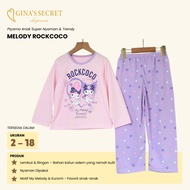 Girls' Sleepwear My Melody & Kuromi/ - Gina's Secret - Size 2 - 18 Kuromi Pyjamas Kids Pyjamas Girls