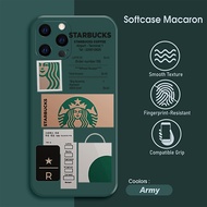 Softcase Macaron Camera Protection For REALME C11 / C11 2021 / REALME C12 / REALME C2  Case Starbucks Softcase Slim Macaron Shockprof Candy Softcase Warna Casing Polos Softcase Lentur Case Jelly Pelindung Hp Casing Hp Softcase Macaron