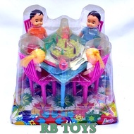 4-PERSON TABLE AND CHAIR BK-12 XX