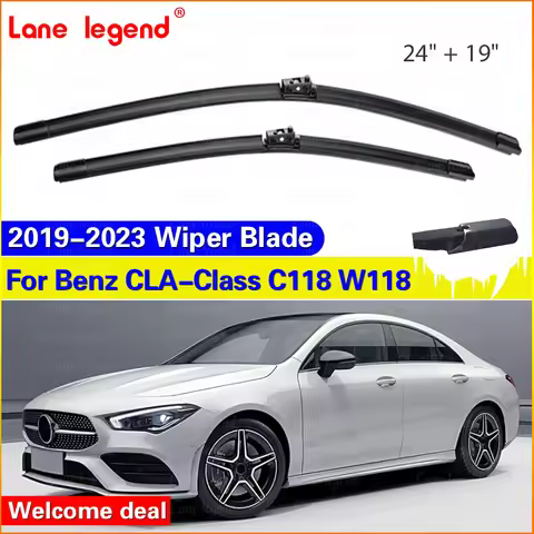 Windshield Wiper Blades For Mercedes Benz CLA Class C118 W118 2019 - 2023 Windscreen Glass Wiper Car