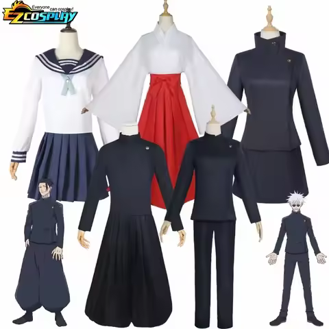 Jujutsu Kaisen Gojo Satoru Geto Suguru Cosplay Costume Leiri Shoko Utahime Iori Yu Haibara Women Men