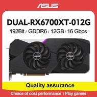 Asus high-end unique AMD DUAL RX6700XT-012G GDDR6 256 bit gaming desktop computer graphics card pk RTX3080