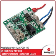 PREMIUM BMS 5S 20A 18V 21V Battery Charging Protection Board 5S BMS