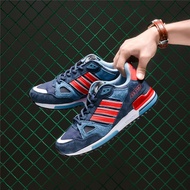 Korean version adidas ZX750 running shoes men and women retro breathable casual sports shoes outdoor travel shoes