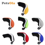 [PETSOLA] Golf Hybrid UT Club Head Cover Headcover & Adjustable Number Tag 2 3 4 5 7 X -