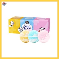 [Aekyung] Showermate Malangcow Milky Bubble Bath Balm 80 g × 3 ea