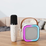 Speaker K12 Mini Bluetooth Dengan 1 Mic Karaoke Audio Mikrofon Murah