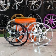 KURADO K51 SPORTRIM ENKEI FG511 VARIO125 VARIO150 EGO AVANTIZ SOLARIZ CHROME BLACK 1.4/1.4-17 511