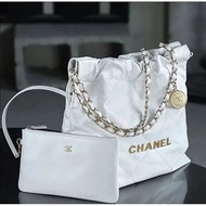 [Daigou Grade] 22 Bag One Pack One Size Support Global Inspection 24B Chanel 22 Bag Garbage Bag Bag 