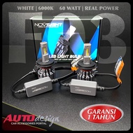 NOVSIGHT F03 Car Led Lights 6000K H4 H1 H3 H7 H8 H11 H16 HB3 HB4 HIR2 Super Bright