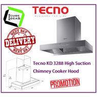 Tecno KD 3288 High Suction Chimney Cooker Hood