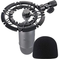 FIFINE K678 Shock Mount and Pop Filter Matching Mic Boom Arm Stand, Compatible for FIFINE K678 Micro