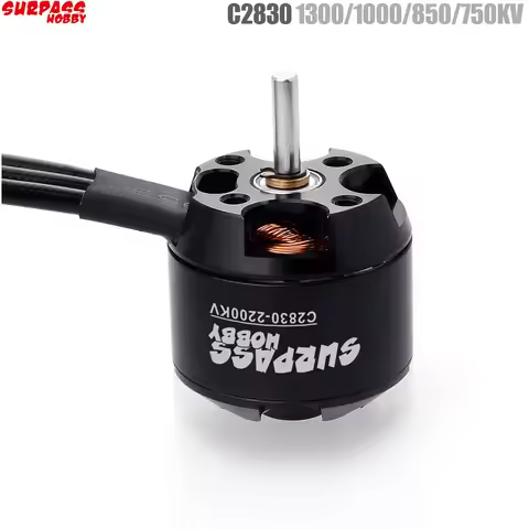 SURPASS HOBBY 2212 C2830 1000KV 1300KV 850KV 750KV Brushless Motor for RC Airplane Fixed-wing Glider