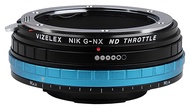 Vizelex ND Throttle Adapter from Fotodiox Pro - Nikon G (FX, DX & Older) Lens to Samsung NX Camera A