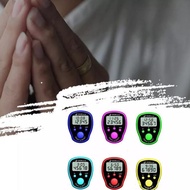 WORSHIP EQUIPMENT DIGITAL TASBIH DZIKIR DIGITAL COUNTER LED + CLOCK TSB02 MUSLIM FASHION